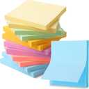 Mr. Pen- Sticky Notes, 3x3, 12 Pads, Pastel Sticky Notes, Sticky Note, Self-Stick Note Pads, Sticky Pads, Sticky Notes Pastel, Sticky Notes Aesthetic, Colorful Sticky Notes, Color Sticky Notes
