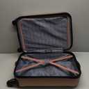 Travelers Club Cosmo Hardside Spinner Luggage, Rose Gold, Carry-On 20-Inch