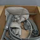 Momcozy 2-in-1 Electric Baby Swing, Dual-Arm Support System & Parent-Inspired Motions, Convertible to Toddler Seat up to 66 lbs, Adjustable Height, Lightweight, Khaki