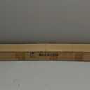 1 Pcs 1-3/4" x 36" U Shaped Aluminum Door Sweep for Bottom of Door with Drip Cap Screw-on Metal Weather Stripping Seal Draft Stopper Threshold for Exterior Front Doors (Black)