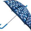 Wildkin Kids Umbrella – Rainproof Canopy, Curved Handle, Easy Hanging Design