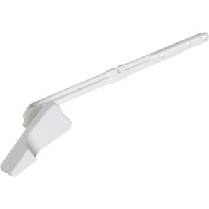Plumb Craft 12 x 3 in. White Toilet Flush Lever Handle 7641100T, Toilet Handle Replacement for Standard Toilet, Toilet Flush Handle Replacement, Essential Toilet Tank Part for Toilet Repair