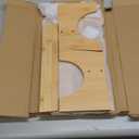 Bamboo Toilet Stool Squat Adult, 6.5 Inch Squatting Potty for Bathroom, Dual Anti-Slip Potty Step Stool for Pooping, Improve Squatting Posture and Comfort for Kids/Adults/Seniors, Wood