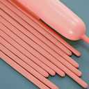260 Balloons Blush Pink, Thickened 100 Pack Long Balloons Twisting Skinny Magic Balloons for Balloon Arch Animals Clown Birthdays Party Baby Shower Bachelorette Weddings Decorations Supplies