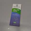 Small Toe Protectors Soft Gel Silicone Toe Caps for Pain Relief, Corns, Ingrown Toenails 6-Pack Bandages for Men & Women