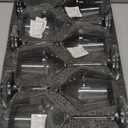  Glasses Set of 6,Lead-Free Premium Crystal Clear Glass,Hand Blown Italian Style Burgundy Long Stem Glasses,Great Gift Packaging(16oz,6pack)