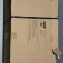 Pet Dog Gate Strong and Durable Freestanding Folding Acacia Hardwood Portable Wooden Fence Indoors or Outdoors by Urnporium (Black Pet Gate, 5 Panel 30" Tall)