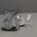 Deepsoon Heating Pad,Electric Heating Pads for Back,Neck,Abdomen,Moist Heating Pad for Shoulder,Knee,Arms,Legs,Dry/Moist Heat & Auto Shut Off,Christmas Gifts for Men and Women,Light Gray,24x20 Inch