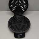 Mueller Heart 5 Waffle Maker, Waffle Iron, Adjustable Browning Control & Nonstick, Cool Touch Handle, Easy to Clean, Small Kitchen Appliances
