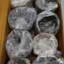 Handicrafts Home Handmade Horn Shot Glasses Set of 8, 3 oz Natural Viking Drinking Whiskey Shots for Cocktails & Parties- Medieval Decor Gift Set for Men & Groomsmen, Unique Bar Shot (Plain)