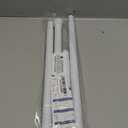 1Pack White Tension Curtain Rods 31 to 62 Inch Small Curtain Rods No Drilling Short Tension Rod Adjustable Spring Curtain Rod for Windows Door Closet Pressure Rod