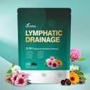 21-in-1 Lymphatic Drainage Supplements Softgels, 80 Day Supply, 1 Bag, Exp 03/12/2028