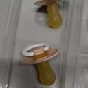 Bibs Pacifiers Color Collection, Set of 2 BPA-Free Latex Pacifiers Made in Europe, Round Nipple Baby Pacifier.