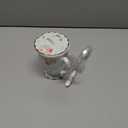 AWHOME Tea Cup and Lid and Spoon Set Royal Fine Bone China Coffee Mug 330ml Light Blue TeaCups