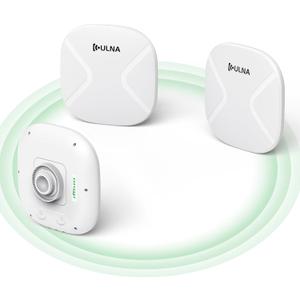 3 Pack Wireless Bridge Gigabit WiFi Bridge Outdoor, ULNA WiFi5 CPE802T Dual Band Point to Point/Multipoint Wireless Bridge, 5KM Long Range Extend Internet to Shop Barn Farm