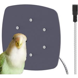 Ogioxam Bird Heater, Thermostatical Bird Warmer for Parakeets, IP67 Waterproof Bird Accessories and Supplies, 12V
