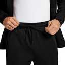 MoFiz Men's Tracksuits Sweatsuits for Men Athletic Set 2 Piece Track Suits Jogging Casual Warm Up Full Zip Running Sports (XX-Large, D01-black)