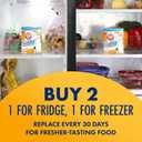 Arm & Hammer Baking Soda Fridge-n-Freezer Odor Absorber, Orange 14 oz, Pack of 12 (Blue)