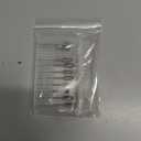 Luo ke 10 Pcs 6 x 2.35 mm Aluminum Cutting Burr, 3/32 Inch Shank Carbide Burr Bits For Rotary Tool Include Dremel