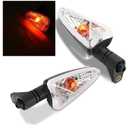 OUKENS 2Pcs Motorcycle Turn Signal Light, Front or Rear LED Blinker Indicators, Direct Replacement Turn Signal Lamp for Triumph Daytona 675 / 675R / 800/1050 2007-2014