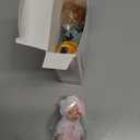 4 Pcs 4 Inch Mini Reborn Baby Dolls Lifelike Realistic Baby Dolls Animal Clothes Cute Tiny Babies Gifts Set for Girls Boys Toddlers and Kids 3+ Kindergarten Graduation Birthday Gift (Cute Style)