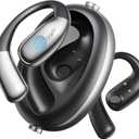 ai Translation Earbuds Translator Earphones Real Time with AI App Supporting 145 Languages, Clear Sound Quality Long Battery Life, Ergonomic Design, Perfect for Travel, Study, Business (Black)