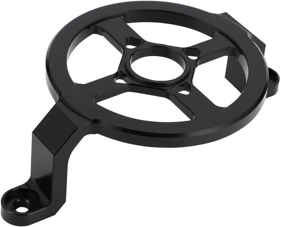 Engine Cover, CNC Aluminum Case Saver Motorcycle Guard Protector, Automotive Replacement Engine Part Covers for Surron for ultra Bee Pulley Guard for Electric Dirt Bike(Is black)