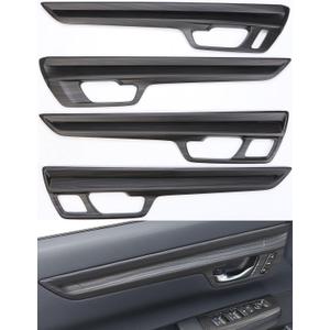AntBooBoo for Honda CRV 2023 2024 2025 2026 EX-L, Sport Touring Hybrid Interior Door Panels Protetive Cover, Luxurious Wood Grain Interior Cover Moulding Trims for The New CR-V- Wood