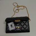 Small Black Clutch Purses for Women with Quilted Designs, Women's Trendy Quilted Crossbody Bags - Stylish Shoulder Handbags