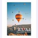 3 x JCJMY 11.7x16.5 A3 Picture Frame White with 8.3x11.7 A4 Mat, Display Photo 8.3x11.7 with Mat or 11.7 x 16.5 Without Mat, Wall Hanging Large Frame with Plexiglass, White