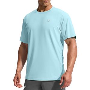 G Gradual Men's Sun Protection Swim Shirt UPF 50+ Rash Guard Short Sleeve Quick Dry Water Hiking Workout Shirts for Men 3XL 