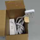 TESSAN Power Strip Surge Protector, 15FT Flat Plug Extension Cord with 8 Outlets 3 USB Charger(1 USB C), 1080 Joules Protection, Wall Mountable Charging Station for Home Office Dorm, Gray