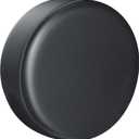 Amooca Spare Tire Cover Thickening PVC Leather Automotive Wheel Cover Universal Fit for SUV Truck Camper Trailer RV JP FJ Waterproof Sun Rain Snow Tire Protector Black 20-22 inch