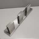 SineRise LED Modern Bathroom Vanity Light Fixtures (3-Light, 24-Inch), Chrome Modern Acrylic Bathroom Wall Lighting Fixtures Over Mirror (Cool White 6000K) (Chrome- Non-Dimmable)