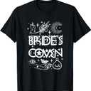 Bachelorette Party Bride & Bridesmaids Witch Bride's Coven T-Shirt, XS