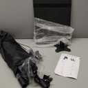 Projector Stand Tripod Adjustable, Laptop Height from 23.5 to 63.5 inches with Gooseneck Phone Holder, Floor for Office, Home, Stage, Studio, DJ Racks Holder Mount, 23.5inch-63.5inch (Black)