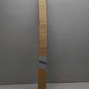 Antique Bronze Curtain Rods, 48-86" Adjustable, 1-Inch, Aluminum, Ceiling/Wall Mounted