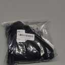 Lauthen.S 10 Yards of 6" Chainette Fringe Trim Tassel Sewing Trim for DIY Craft Latin Dress Lamp Shade Decoration Black