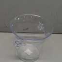 Sovereign Clear Plastic Ice Bucket, (8 x 8.5) 1 Piece - Perfect Choice for Parties, Events, and Everyday Use