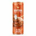 Raposa Nitro Cold Brew Classic Dark Roast, Ready to Drink Black Iced Coffee, Unsweetened Low Acid Canned Specialty Coffee, 8.45 oz, Dairy Free, Single-Origin, No Artificial Anything, 225mg Caffeine