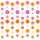 AmazingSpark 8 Pcs 55 Inch Daisy Groovy Boho Banners Hanging Daisy Paper Flower Cutouts Garlands for Baby Shower Girl Birthday Retro Hippie Summer Party Decor, Pastel Color
