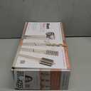 Shark HD430 FlexStyle Air Styling & Drying System, Powerful Hair Dryer Brush & Multi-Styler with Auto-Wrap Curlers, Paddle Brush, Oval Brush, Concentrator Attachment, Stone