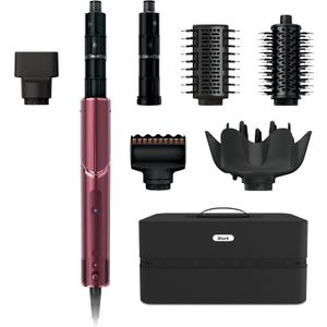 Shark FlexStyle Air Styling & Drying System, Powerful Hair Dryer Brush & Multi-Styler with Auto-Wrap Curlers, Diffuser, Paddle Brush, Round Brush, Concentrator Attachment, Black Cherry, HD457CR Shark FlexStyle Air Styling & Drying System, Powerful Hair Dryer Brush & Multi-Styler with Auto-Wrap Curlers, Diffuser, Paddle Brush, Round Brush, Concentrator Attachment, Black Cherry, HD457CR