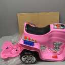 Lil' Rider Electric Motorcycle for Kids  3-Wheel Battery Powered Motorbike for Kids Ages 3-6  Fun Decals- Reverse- and Headlights (Pink), Large