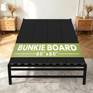 Heavy Duty Bunkie Board Queen Size 60"x80",10MM Bed Support Board