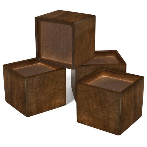 Sopicoz Wood Bed Risers (2 inch Square)