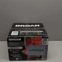 Broan-NuTone ChromaComfort Bathroom Exhaust Fan with Bluetooth Speaker, Powerful 110CFM/1.5 Sones, 24-color LED Light, SPK110RGBL, Wall Switch