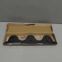 Stove Gap Covers Stainless Steel, 2Pack Retractable Stove Gap Filler (13.8"27.5" Length, 0.79" Width), Heat-Resistant Guard & Range Trim Kit Between Stove Top & Counter-Black