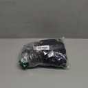 SHINE HAI Retractable Hands Free Dog Leash with Dual Bungees for 2 Dogs, Adjustable Waist Belt Fanny Pack, Reflective Stitching Leash for Running Walking Hiking Jogging Biking Black