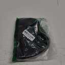 MAGQOO Half Black White Wig with Bangs Women Girls Short Curly Wavy Wig Black and White Hair Wigs Halloween Cosplay Costume Party Wig